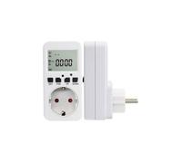 Minuterie avec interrupteur crépusculaire pour prise Schuko 230 V 50 Hz max. 16 A