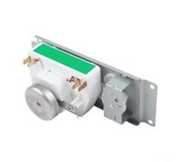 Minuterie commutateur micro-ondes en acier inoxydable compatible avec Midea WLD35-1/P 15 A 250 V minuterie four électrique pièce