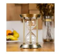 Minuterie créative for étude, salon, bureau, décoration de, sablier auto-installé, minuterie pouvant être remplie sable(15x22cm)