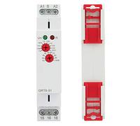 Minuterie D’Arrêt, Module de Relais Temporisé Grt8-B1 Mini Disjoncteur de Temporisation de Mise Hors Tension 0,1 S-10 Jours, Montage sur Rail Din 35 Mm AC 220 V, pour Éclairage, Moteur, Pompe