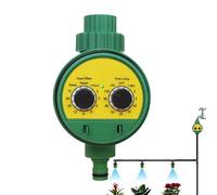 Minuterie D Arrosage Jardin,Outil de Minuterie d'Arroseur Extérieur - Minuterie d'Arrosage Programmable à Double Bouton pour Jardin et Espaces Extérieurs