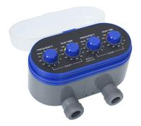 Minuterie d’Eau à Sortie Double avec Vannes à Bille Irrigation Arrosage vidaXL