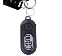 Minuterie D'arrêt Numérique - Porte-clés LCD, Compte À Rebours, Chronomètre Électronique ABS De Poche pour Salle De Classe, Salle De Sport, Cuisine, Aire De Jeux | Outil D'étude De Formation Portable