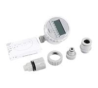 Minuterie d'arrosage Automatique à énergie Solaire avec écran LCD, contrôleur d'irrigation économe en énergie pour la Maison, Le Jardin, la pelouse et Le Parc, avec Installation