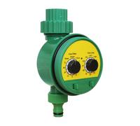 Minuterie d'arrosage de jardin Contrôleur automatique programmable Conception à double cadran Système d'irrigation de robinet intelligent Contrôle de la consommation d'eau Économie d'eau et protection