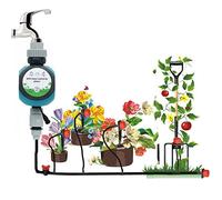 Minuterie D'Arrosage, Télécommande USB pour Téléphone Portable WLAN BT Contrôleur D'Irrigation, Minuterie D'Arrosage Automatique pour Cours, Balcons, Mur Vert Familial