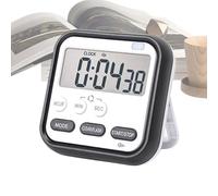 Minuterie De Cuisine Digitale | Minuterie Numérique avec Compte à Rebours et Progression,Timer Portable Multifonction pour Cuisine, Études, Salle de Bain, Sport, Méditation et Entraînement