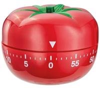 Minuterie de Cuisine Mécanique,60 Minutes/1 Heure Minuteur Mécanique Portable Kitchen Timer Count Down Alarm Reminder pour Cuisine Cuisson Classe Formation Commande de Rotation