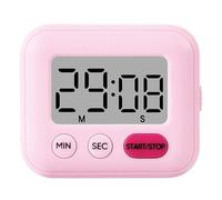 Minuterie de cuisine numérique LCD 3 pièces avec interrupteur marche/arrêt, horloge 24 heures(3pcsGRAY)