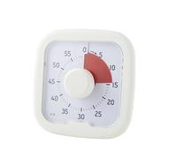 Minuterie de gestion du temps de bureau avec bouton rotatif, outil de compte à rebours visuel pour les blocs de devoirs et la stimulation des tâches en outon rotatif Minuterie visuelle pour la