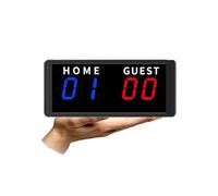 Minuterie de Gymnastique, Tableau de Bord électronique de Sport en Alliage d'aluminium, Table Multisports, Compte à rebours intérieur, 1.8 Pouces, 4 Chiffres