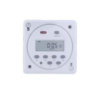 Minuterie de puissance numérique, 220V 110V 24V 12V CN101A, minuterie Programmable, relais 16A CN101(AL121808F-04a/RG+two lights)