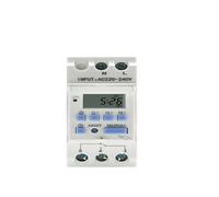 Minuterie de relais numérique Programmable sur 7 jours, interrupteur de commande AC 220V 230V 12V 24V 48V 16A, montage sur Rail Din THC15A(1NO 220V AC DC)