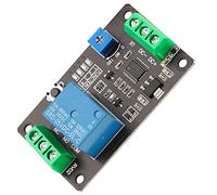 Minuterie de retard DC 5V/12V/24V, relais autobloquant, interrupteur temps marche et d'arrêt, minuterie Super 555(DC12V)
