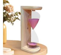 Minuterie De Sable, - Ergonomic Versatile Compact Sauna Horloge En Bois, Avec 15 Minutes Sablier, Pour Thanksgiving Noël Bains Source | Multipurpose Outdoor Indoor Utility Premium