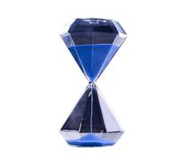 Minuterie de sablier, horloge de sable colorée, ornement de sablier, minuteries de sable colorées, colorées et tendance, for la cuisine, les jeux, la maison, la décoration de bureau(Blue,M)