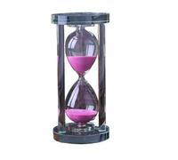 Minuterie de sablier, sablier en verre, minuteries de sable colorées pour, minuterie, verre de sable décoratif, minuterie de sablier en cristal transparent, horloge de sable, artisanat de décoration e