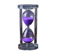 Minuterie de sablier, sablier en verre, minuteries de sable colorées pour, minuterie, verre de sable décoratif, minuterie de sablier en cristal transparent, horloge de sable, artisanat de décoration e