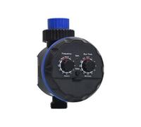 Minuterie d'Eau à Sortie Unique avec Vannes à Bille Automatique Minuterie d'Irrigation Minuterie d'Arrosage Jardin Extérieur ABS