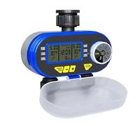 Minuterie d'eau électronique numérique de jardin à deux sorties, contrôleur d'irrigation électrovanne for, cour