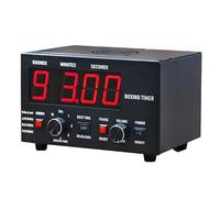 Minuterie D'EntraîNement à Intervalles NuméRique avec LED - Minuterie D'Intervalle De Boxe et Gymnastique pour La Maison et L'ExtéRieur