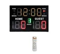 Minuterie d'horloge de gymnastique, tableau de bord électronique avec Tirpod et télécommande for le basket-ball, le Tennis de Table Écran lumineux