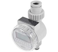 Minuterie d'irrigation, Arroseur en Plastique de Minuterie d'eau Automatique d'énergie Solaire d'affichage à Cristaux Liquides Multi-Programme pour l'irrigation