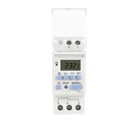 Minuterie Électronique Hebdomadaire Programmable 7 Jours, Écran LCD, Commande Par Relais, Rail DIN 1NO1NC 1NO THC15A 30A éConomies D'éNergie(DC AC 221V,1NO1NC 30A)