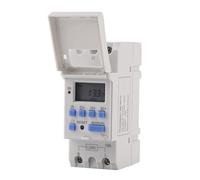 Minuterie Électronique Programmable Hebdomadaire 7 Jours, Relais De Commande 10 A, Montage Sur Rail DIN éConomies D'éNergie(1NO 12V)