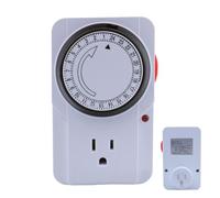Minuterie enfichable pour prise, minuterie électrique pour prise de courant - Minuterie Plug-out Timer Pour éclairage intérieur Minuterie enfichable pour prise de courant Minuterie pour éclairage