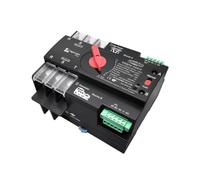Minuterie intelligente ATS WIFI 2P 3P 4P, 230V, double puissance, commutateur de sélection de transfert automatique, télécommande ininterrompue 125A(2P 230VAC WIFI ATS,125A)