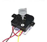 Minuterie Mécanique De 15 Minutes À 3 Fils DXT15, Interrupteur Avec Bouton For Pièces De Machine À Laver Semi-automatique À Double Cuve(Timer Simple Knob)