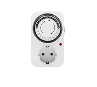 Minuterie mécanique for appareils électroménagers, 48 minutes marche/arrêt, 15 prises, for aquarium, lampes de culture et culture hydroponique