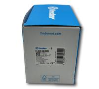 Finder 830202400000PAS Relais temporisé fond d'armoire multifonction multi-tension 2RT 12 A de 24 à 240 Vac/dc Tempo 0,05 s à 10 jours