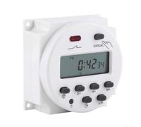 Minuterie Numérique 12V 16A Programmable Hebdomadaire(A)