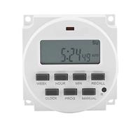 Minuterie Numérique 12V Programmable LCD pour Réverbères Publicitaires avec Contrôle Relais Intelligent Fonctionnement Automatique Sécurisé Fiable