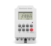 Minuterie numérique 220V, minuterie électronique Programmable hebdomadaire de 7 jours, contrôleur temps 16A, expédition