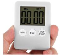 Minuterie numérique de cuisine avec chronomètre, alarme, support à aimant, sonnerie d'entraînement de marque