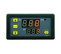 Minuterie numérique de Cycle 0-1500 h, Module de carte relais de retard avec LED, minuterie réglable, commutateur de retard, DC12V 20A 999 W