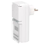 Minuterie numérique extérieure IP44, Programmation Automatique, étanche, idéale pour contrôler Les lumières et Les appareils électriques.