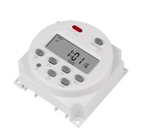Minuterie numérique LCD 220 V 110 V 24 V 12 V CN101A, minuterie programmable, relais 16 A, 1 pièce(AC220V)