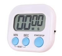 Minuterie numérique magnétique,minuterie de cuisine numérique - Petits minuteurs de compte à rebours avec grand écran avec dos magnétique | Chronomètre à œufs portable avec support pour la cuisine, l'