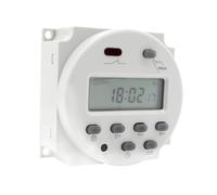 Minuterie numérique MT101 12VD 220V 220V, 7 jours, hebdomadaire, Programmable, relais de temps, batterie Rechargeable intégrée, 1 pièces(12VDC)