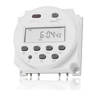 Minuterie numérique Murale, minuterie intérieure 12V,Mini LCD programmable, Commande par Micro-Ordinateur, commutateur de Relais de minuterie d'alimentation, pour la publicité de boîtes Lumineuses