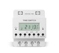 Minuterie numérique Programmable 60A 80A 100A, 220v, 7 jours par semaine, minuterie de relais, commande par montage sur Rail Din, 1 pièces(80A)