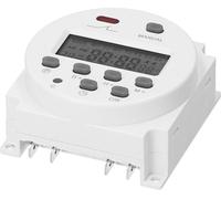 Minuterie numérique programmable hebdomadaire Minuterie électrique encastrable 16 programmes ON/OFF indépendants pour la maison, le bureau, les lumières, les ventilateurs, la télévision et les apparei