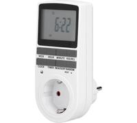 Minuterie numérique programmable pour prise de courant Interrupteur intelligent pour lampe Ventilateur