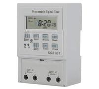 Minuterie numérique programmable Prise AC 220V 1W 25A Commutateur Commande 1 Minute - 168 Heures
