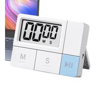 Minuterie numérique - Rappel de cuisson de l'horloge de cuisson | Outil magnétique de gestion du temps d'affichage haute définition alimenté par batterie pour le yoga soins de la peau réunion exercice