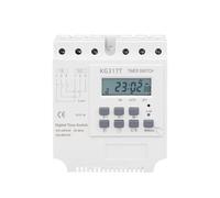 Minuterie numérique triphasée 380 V, relais programmable électrique avec 30 cycles marche/arrêt par jour/semaine